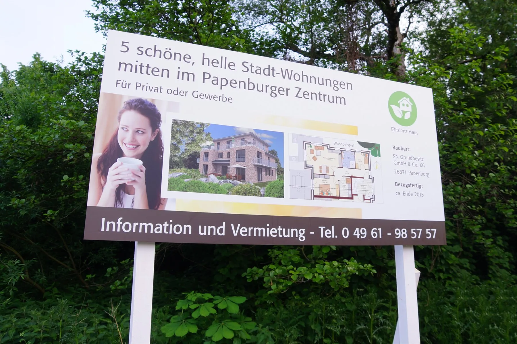 Bauschild Papenburg